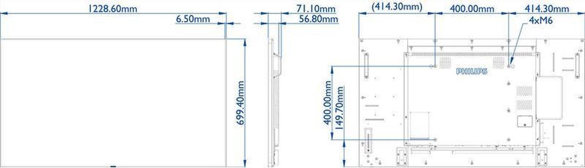 Philips Signage Solutions P-Line-scherm 55BDL5055P/00