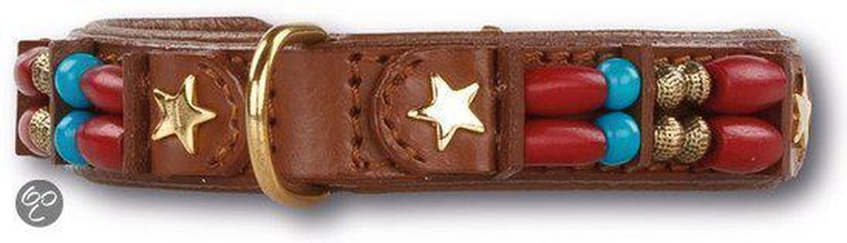 Doxtasy Halsband Hondenhalsband Brown Fox 25 cm lang x 15 mm breed