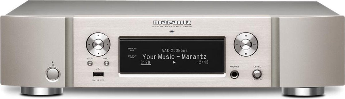 Marantz NA6006 digital audio streamer Goud