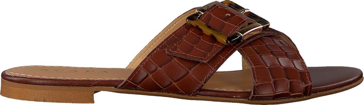 Scapa 21/19248cr Slippers - Dames - Cognac - Maat 38