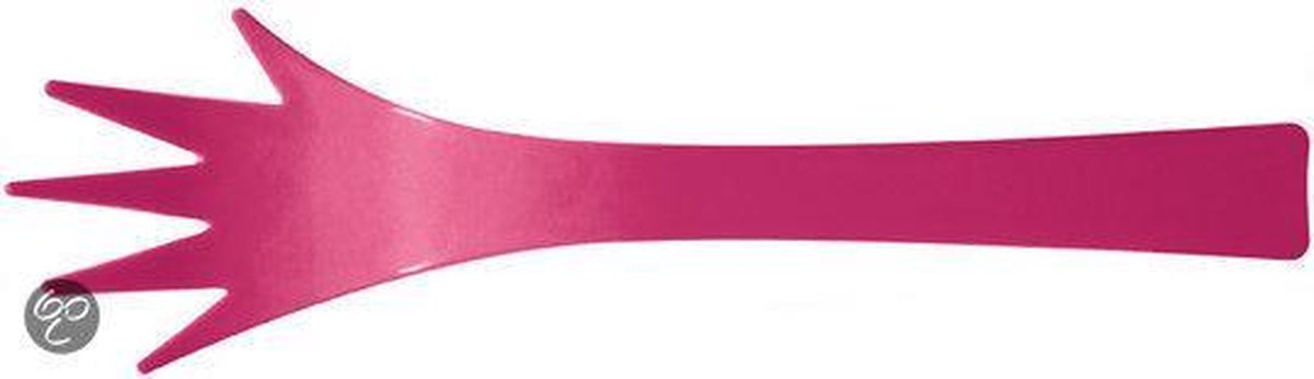Zak!Designs Opaque Saladebestek Helpinghands - Raspberry - 2 stuks