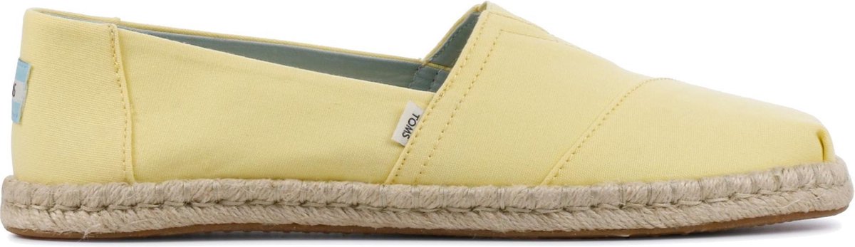 Toms Vrouwen Textiel Espadrilles / Damesschoenen  -   Alpargata earthwise - Geel - maat 41