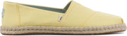 Toms Vrouwen Textiel Espadrilles / Damesschoenen  -   Alpargata earthwise - Geel - maat 41