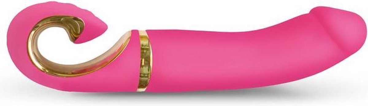 GJAY Luxe Vibrator + Glijmiddel + Toycleaner - Roze - Oplaadbaar G-Spot Vibrator - G-Spot Vibrators Voor Vrouwen - Dildo Vibrator - Dildo's - Clitoris Simulatie - Tarzan Vibrator - Vibrator Voor Vrouwen - Sex Toys - Erotiek Toys