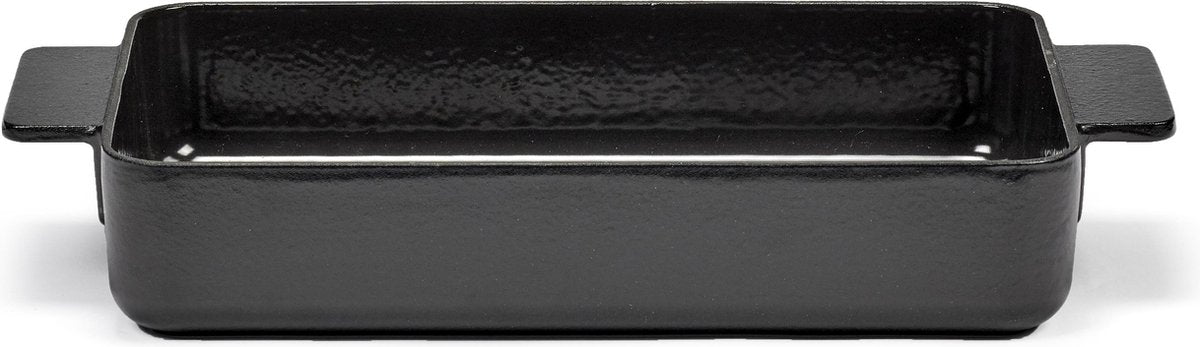 Sergio Herman SURFACE OVENSCHAAL ENAMEL CAST IRON BLACK 32X20 H6