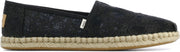 Toms Vrouwen Textiel Espadrilles / Damesschoenen  -   Alpargata lace - Zwart - maat 37