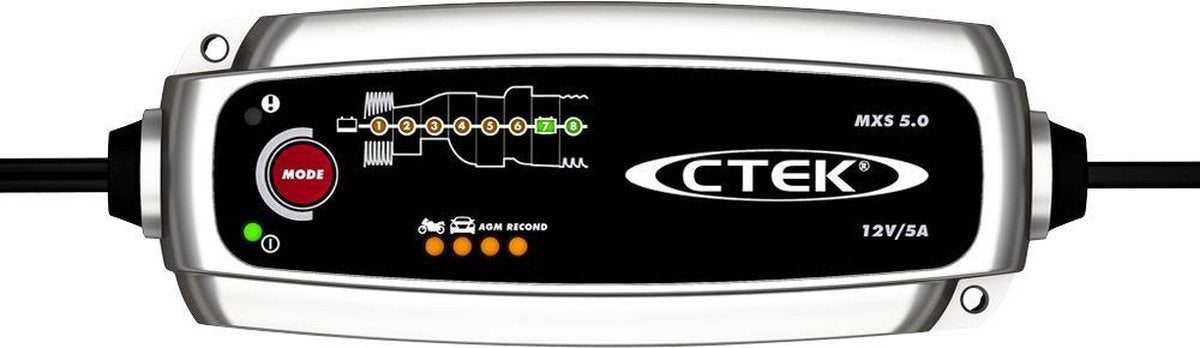 Ctek Multi XS 5.0T met temperatuurcompensatie