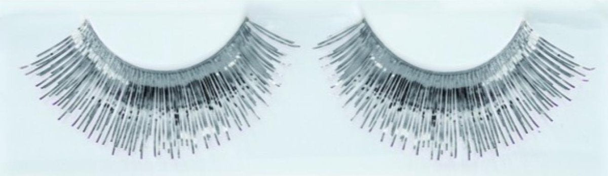 Grimas - Wimpers - Zilver - Glimmend - Lang - 271