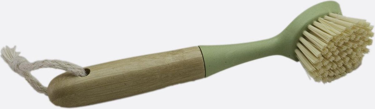 A'Domo RX-CLE-8209 Rixx Bamboo and Recycled Plastic Dish Brush with Handle 18.5Cm