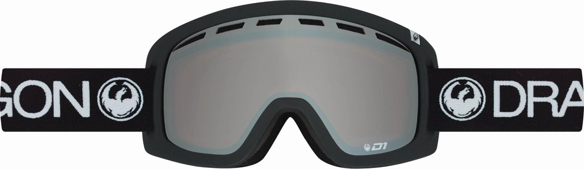 Dragon DR D1 FOUR Heren Skibril - Zwart - L-XL