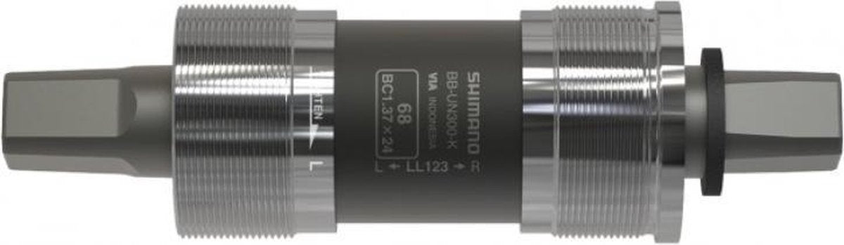 Vierkante trapas Shimano BB-UN300 68mm / 117mm - kettingkast type