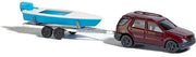 Busch - Mercedes Mit Boot N (Ba8334) - modelbouwsets