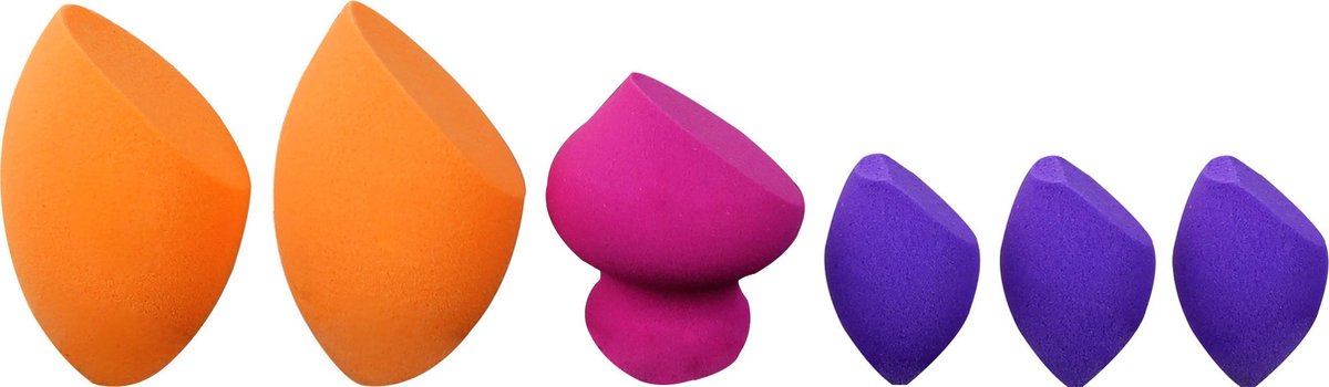 Real Techniques 6 Miracle Sponges - Make-up spons