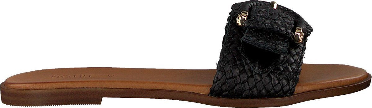 Notre-V 443019 Slippers - Dames - Zwart - Maat 37
