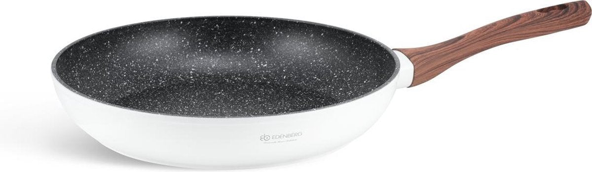 Edënbërg White Line - Hapjespan Keramisch - 28 cm - 3-laags antiaanbaklaag!