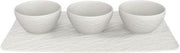 Villeroy & Boch Dipschaaltjes Set 4-delig Manufacture Rock Wit