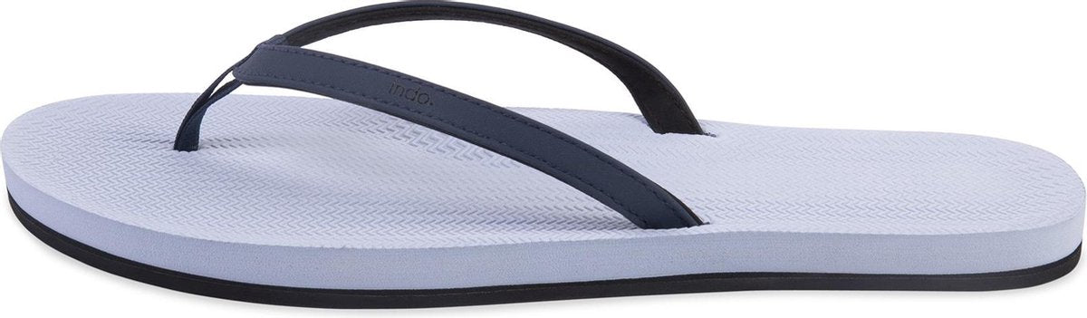Indosole Flip Flop Color Combo Dames Slippers - Blauw - Maat 37/38