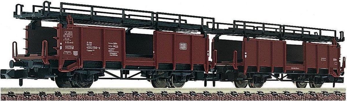 Fleischmann 822401 Dubbeldekswagons voor autotransport in goederentreinen
