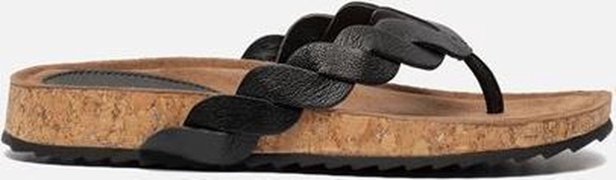 Lazamani Slippers zwart - Maat 38
