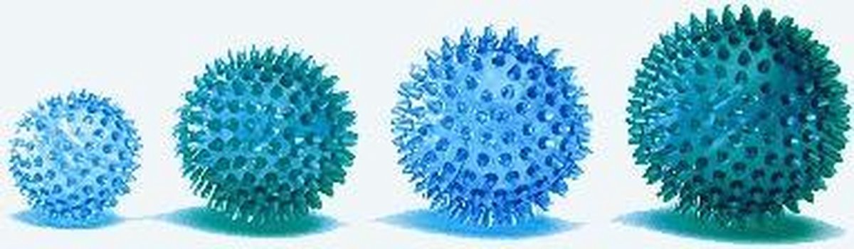 Egelbal Reflexbal 9 cm - blauw