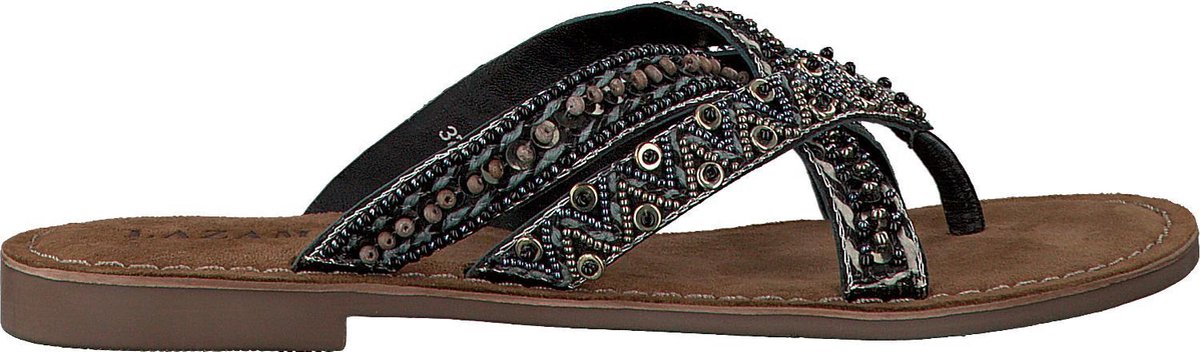 Lazamani 75.526 Slippers - Dames - Zwart - Maat 42