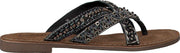 Lazamani 75.526 Slippers - Dames - Zwart - Maat 43