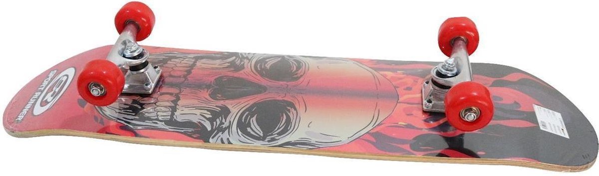 Laubr Skull skateboard jongens - 31" - Abec 5