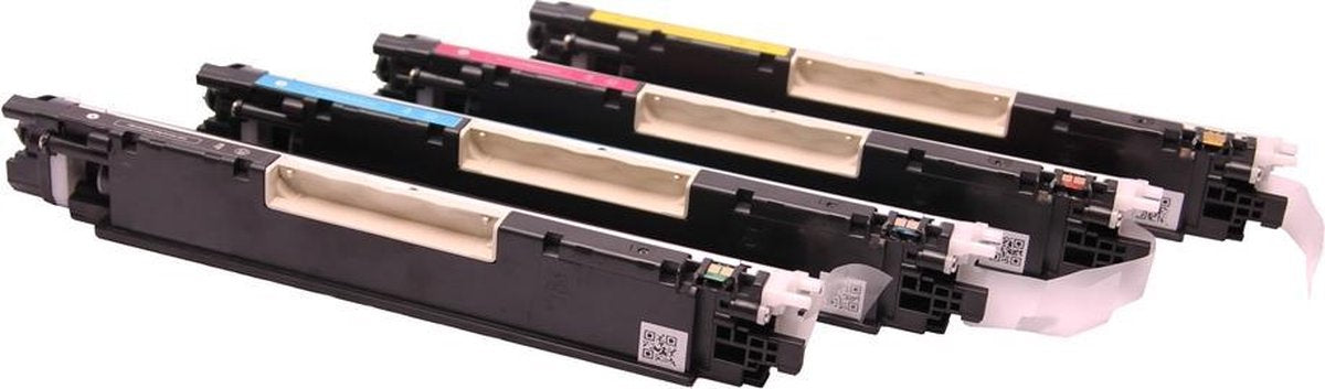 Merkloos – Inktcartridge / Alternatief voor de Set 4X  Toner voor Hp 130A Color Laserjet Pro Mfp M 170