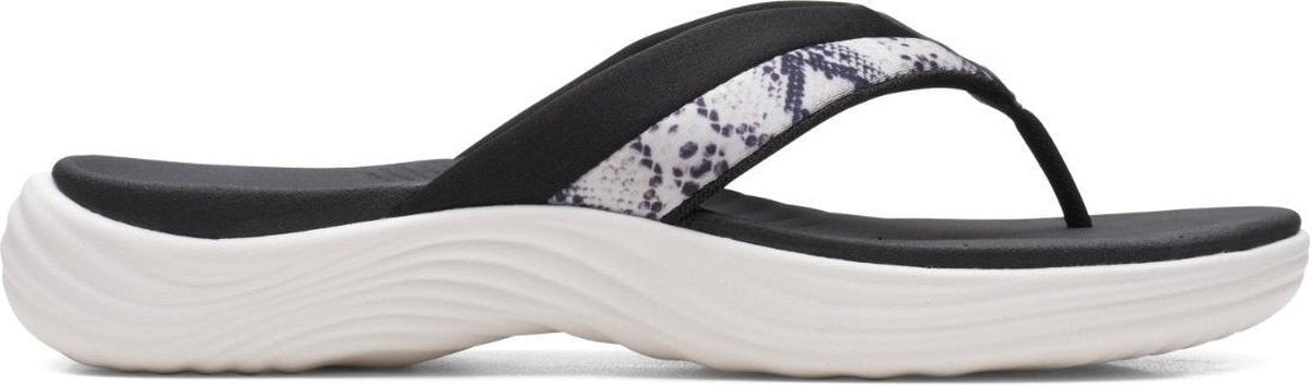 Clarks - Dames schoenen - Lola Sand - D - black snake - maat 3