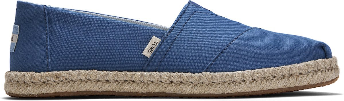 TOMS Alpargata Rope Plant Dye Dames Espadrille - Indigo - Maat 41