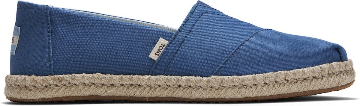 TOMS Alpargata Rope Plant Dye Dames Espadrille - Indigo - Maat 37