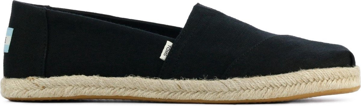 Toms Vrouwen Textiel Espadrilles / Damesschoenen  -   Alpargata earthwise - Zwart - maat 36