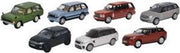 OXFORD Range Rover SET CLASSIC/P38/3rd/GEN/VOGUE/EVOQUE/SPORT/VELAR - 7 CAR SET schaalmodel 1:76