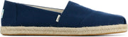 Toms Vrouwen Textiel Espadrilles / Damesschoenen  -   Alpargata earthwise - Blauw - maat 37.5