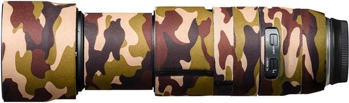 easyCover Lens Oak for Tamron 100-400mm Brown Camouflage
