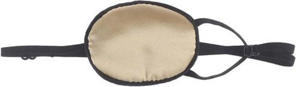 Eyepatch - Ooglapje - Zijde – Oogpatch – Medisch Gebruik – Afdekking Oog – voor Lui Oog of na Operatie- Goud