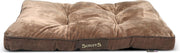 Scruffs Chester Mattress Hondenkussen - Chocolate - M - 82 x 58 x 6 cm