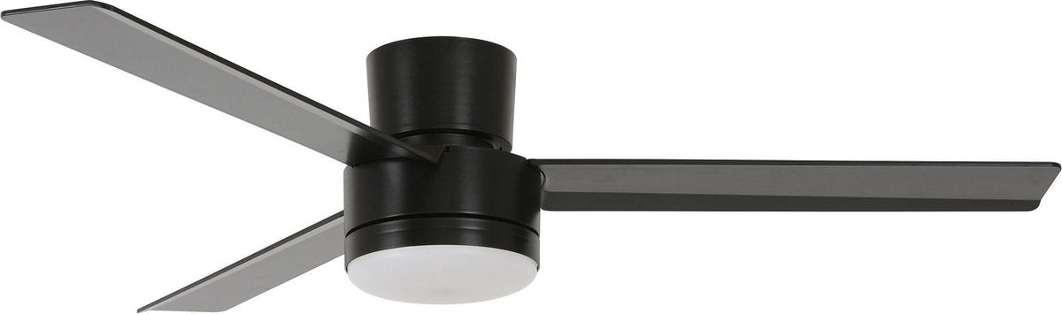 Plafond ventilator met lamp - Beacon Bayside Lagoon Ø132cm - Zwart