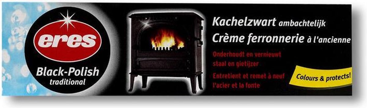 ERES - KACHELZWART VOOR STAAL EN GIETIJZER 75ML -