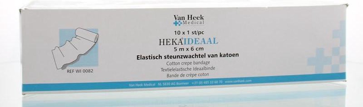 Van Heek Heka Ideal Elastisch Windsel 5mx6cm - 10 st