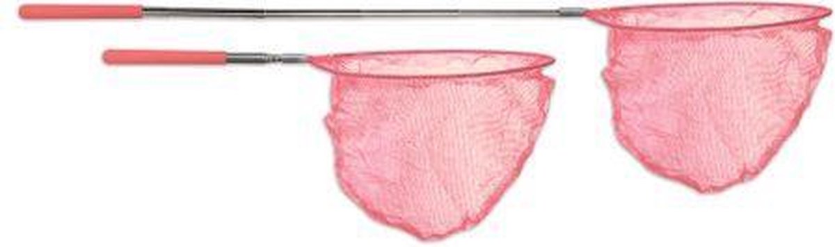 Scrunch net roze