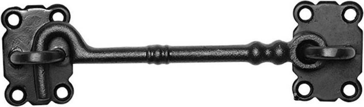 KP1011 kajuithaak met decorringen 254mm