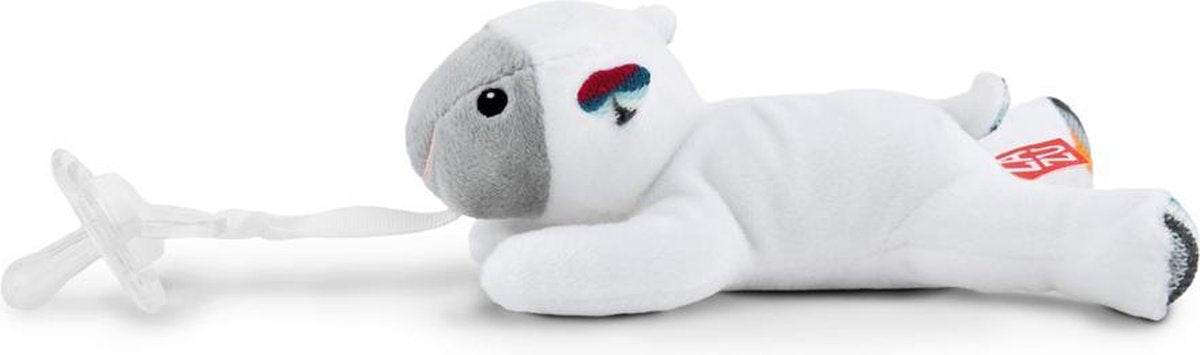 Zazu - Speenknuffel - Lizzy het Schaapje - Het nieuwste knuffeltje van Zazu! - Leuke Knuffelspeen - Perfect Babyknuffeltje of Kraamcadeau