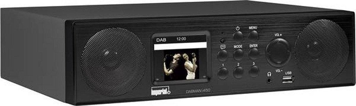 Imperial DABMAN i450 radio Persoonlijk Analoog Zwart