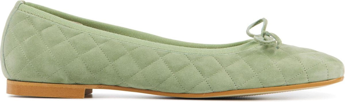 Mace Vrouwen Ballerina's M1106 - Groen - Maat 38