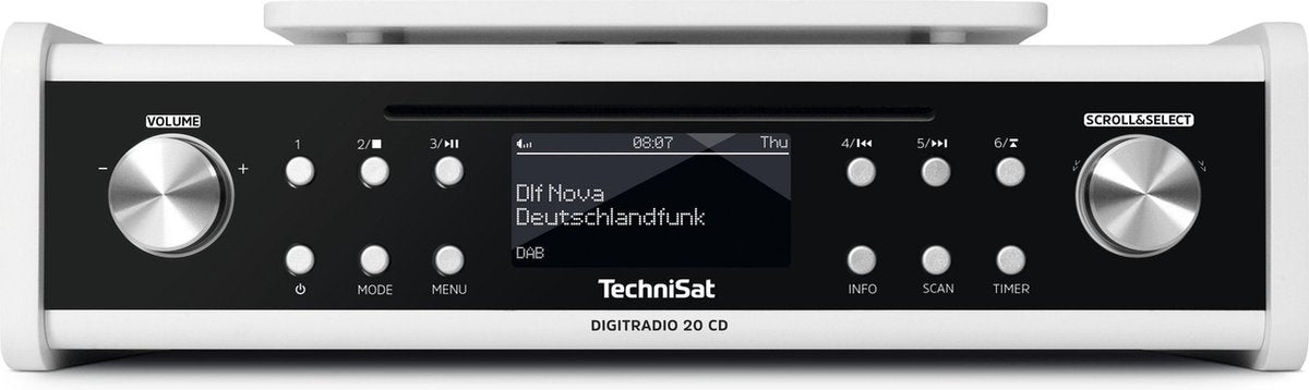 Technisat Digitradio 20 CD - wit