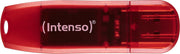 Intenso Rainbow Line USB-stick 128 GB USB 2.0 Rood (transparant) 3502491