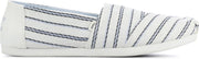 Toms Vrouwen Textiel Espadrilles / Damesschoenen  -   Alpargata stripe - Wit - maat 39