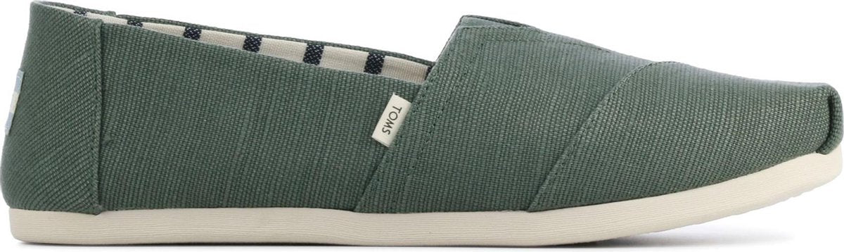 Toms Vrouwen Textiel Espadrilles / Damesschoenen  -   Alpargata riviera - Groen - maat 37