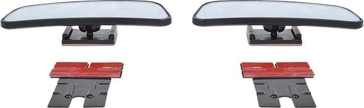 Proplus Dodehoekspiegels Vierkant 95 X 36 Mm 2 Stuks